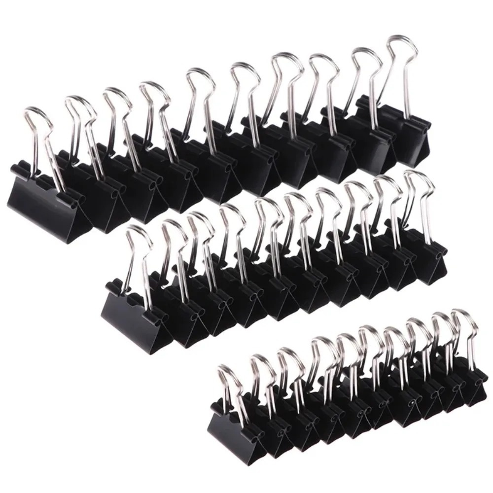 Binder Clip Assorted - 10 Peças de Clipes de Papel