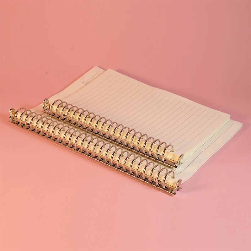 Stationery Supplier - A5 B5 Aço Inoxidável Ring Binder,