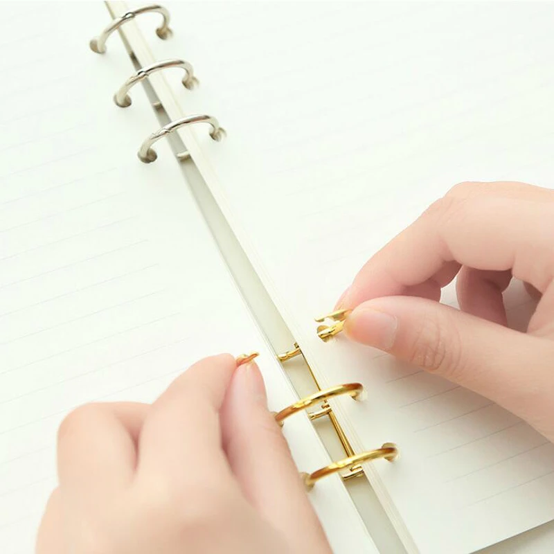 2 pçs/set metal livro anéis ar - Binder Clip Assorted avaliação e preço