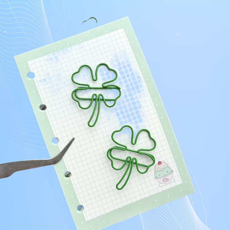 Clipe de papel trevo de quatro - Binder Clip Assorted avaliação e preço