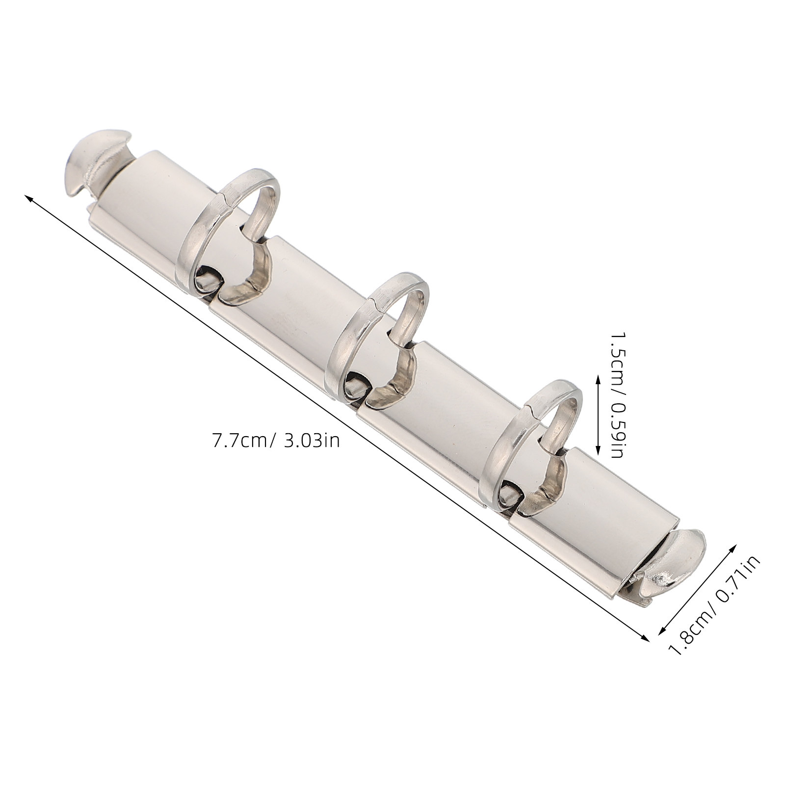 1 conjunto de argolas metálica - Binder Clip Assorted avaliação e preço
