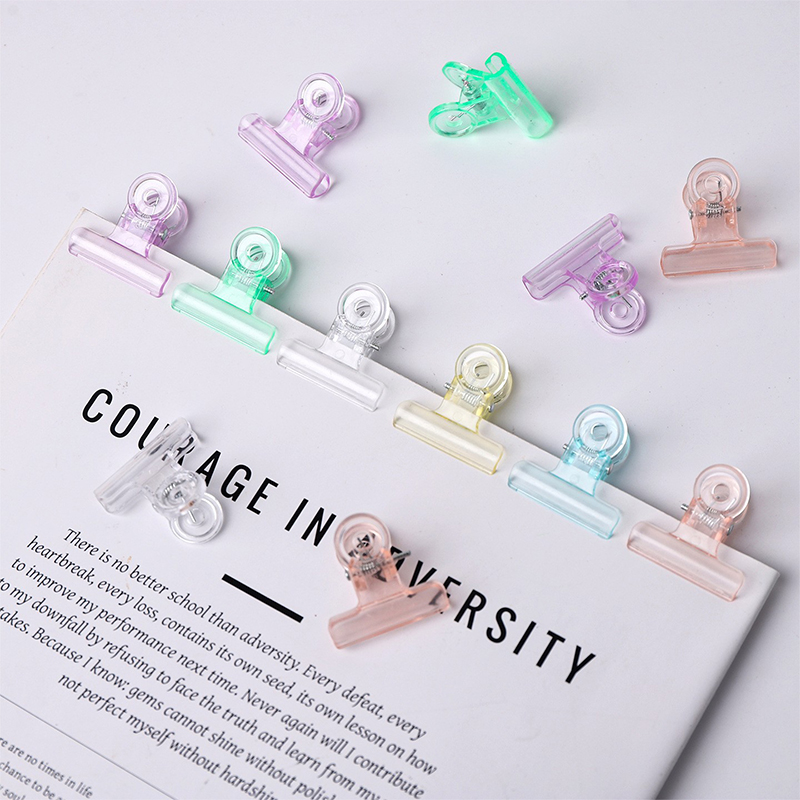 Clipes de plástico coloridos d - Binder Clip Assorted avaliação e preço